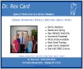 Dr. Rex Card